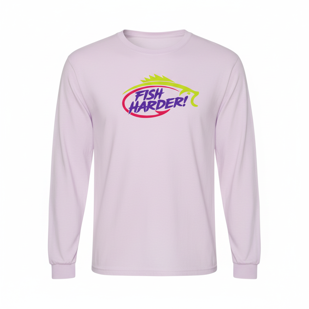 Fish Harder Signature Long Sleeve Tee
