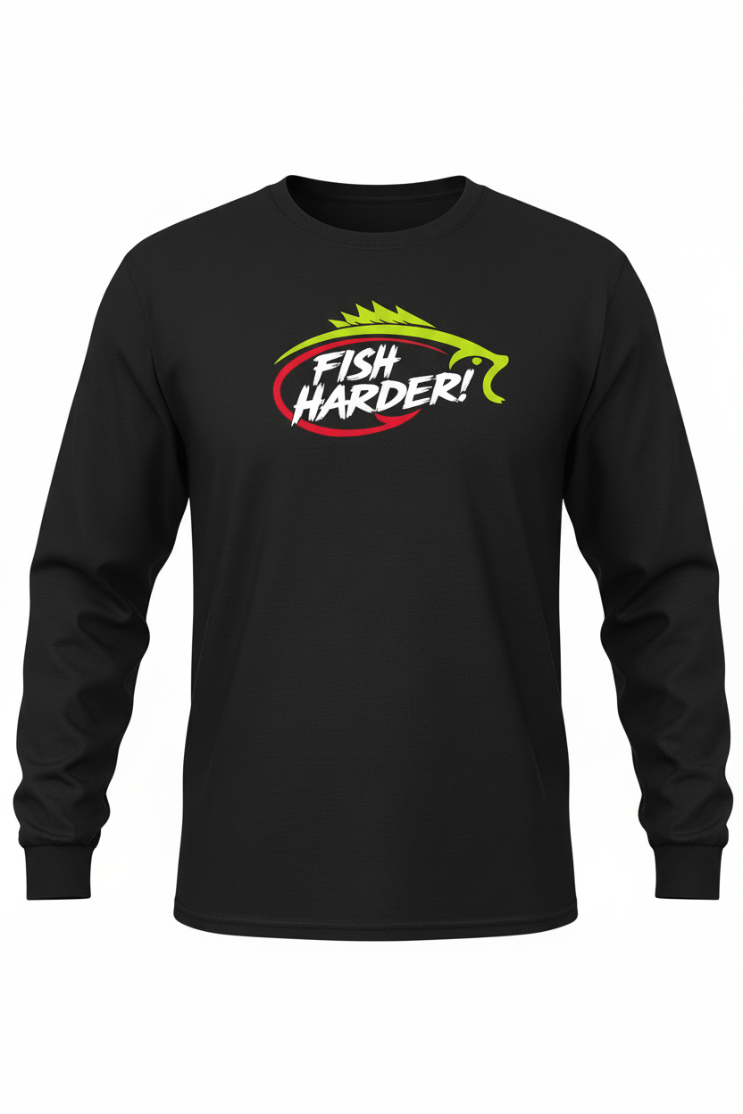Fish Harder UPF Long Sleeve Shirt